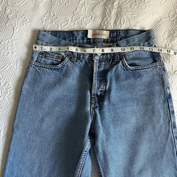 Gap Women’s Bootcut Blue Denim Jeans - Picture 5 of 9